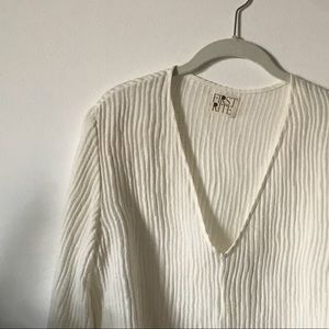 First Rite Clothing Cotton-linen top